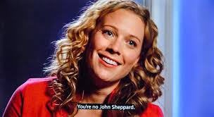 Stargate Atlantis season 4, episode 9, Miller's Crossing. "Okay, I've put  Jeannie in a medically induced coma, and I've broken her legs." Here is the  review:  [https://scifione.com/AtlantisReview.html#episode4-9](https://scifione.com/AtlantisReview.html  ...