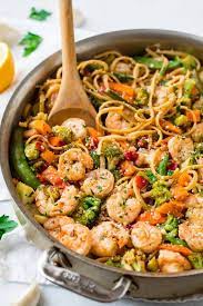 49 low effort and healthy dinner recipes — eatwell101 / however, this is not necessarily true anymore. Garlic Shrimp Pasta Bright And Healthy Wellplated Com
