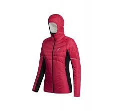 Manteau long femme manteau femme hiver doudoune légère femme doudoune femme longue sa doublure matelassée en plume en fait une protection chaude et confortable contre le froid. Cervino Hoody Jacket Primaloft Woman Montura