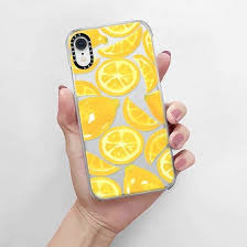 Watercolor Lemon Fruit Citrus Yellow Tropical Fruit Casetify Yellow Iphone Case Iphone Cases Disney Diy Phone Case Design