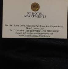 That elusive email from jennifer at the ad agency from 7 months ago? St Hotel Apartments 1 Dr Steve Drive Opposite Pan Ocean Km 8 Home Facebook