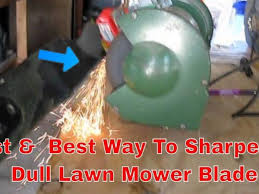 This maintenance action would make it easy for you to maintain a green and healthy lawn. Diy Tips On Sharpening Lawn Mower Blades Repairdaily