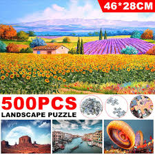, 1000 pieces, extra large piece puzzles, and more. Buy Mini Jigsaw Picture Puzzles 500 Pieces Landscape Puzzle Educational Toys For Adults Children Kids Games Toys Gifts At Affordable Prices Free Shipping Real Reviews With Photos Joom