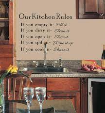 With rustic country items for just about every room—including the family room, kitchen and bathroom—our affordable selection makes it easy to decorate or coordinate your. Hot Sale Our Kitchen Rules Quote Vinyl Art Wall Stickers Decal Mural Home Decor From Shenfa03 8 05 Dhgate Com