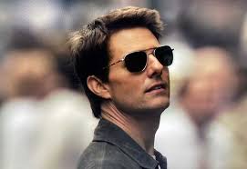Tom Cruise in Randolph Aviator Sunglasses