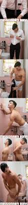 Missionary Boys: Elder Rim barebacks Elder Call in The Missionary Bathroom  | Fagalicious - Gay Porn Blog