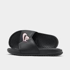 The unique feature on all three pairs is that they come with six different swoosh options that. Women S Nike Benassi Jdi Swoosh Slide Sandals Finish Line