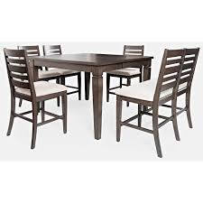 A counter height table set is great, especially in the kitchen. Jofran Lincoln Square Counter Height Table And Chair Set With Bench Jofran Table Chair Set With Bench