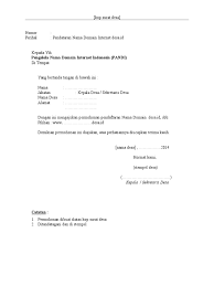 Home » karir dan bisnis » contoh surat » 15 contoh surat keterangan penghasilan, domisili, pindah sekolah, magang dll. Surat Permohonan Domain Website Desa