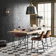 One of our favorite dining room furniture sets, contemporary yet simple and elegant! The Best Industrial Dining Room Design Ideas Simdreamhomes