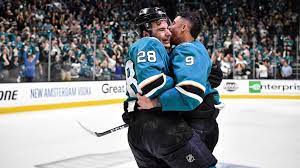 Sharks goaltender martin jones had a career game making 58 saves (sharks playoff record.). Postgame Infographic Sharks Vs Golden Knights Game 7 4 23