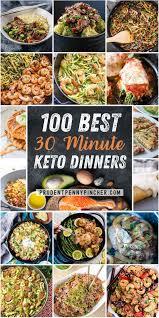 100 30 Minute Keto Dinner Recipes Keto Recipes Dinner Keto Dinner Recipes