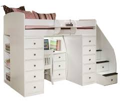Shop for bunk bed with desk online at target. Full Size Loft Bed With Stairs You Ll Love In 2021 Visualhunt