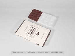 When it comes to coated gum chiclets is the most famous brand known by everyone. Realistic Chocolate Box Mockup Template Graphic By Dendysign Creative Fabrica