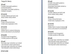 Pergilah kasih kejarlah keinginanmu selagi masih ada waktu jangan hiraukan diriku aku rela berpisah demi. Lirik Lagu Prasati Cinta Tasya Ft Gerry Punyaliriklagu