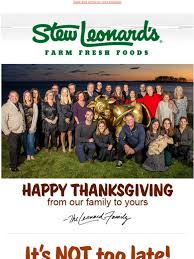 Join stew leonard's chefs for a complimentary taste of thanksgiving! Stew Leonard S Gift Baskets Happy Thanksgiving From The Leonard Family Milled