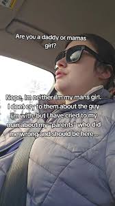 My stepmom who adopted me and took me in and has gone above and beyond is  the one I got left. And I'll forever be greatful for my mans patients as  he's the one that gets me through my ruffest days 😔♥️