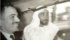 The Hashemites — King Hussein with Sheikh Zayed bin Sultan Al...