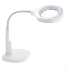Versatile 2 In 1 Lighted Magnifier Desk Lamp Flexible Magnifying Glass With Light Hands Free Loupe With Clamp And Base Holder Cukii Online