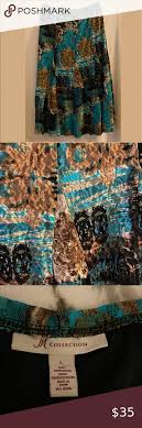 Teal Multi Colored Lace Maxi Skirt In 2020 Maxi Lace Skirt Lace Maxi Maxi Skirt