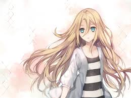Blonde, blond_hair, blond, /blondeh, and yellow_hair (learn more). Wallpaper Green Eyes Anime Girl Original Blonde 1400x1050 Download Hd Wallpaper Wallpapertip