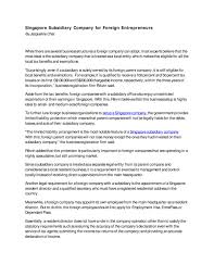 They have their own concerns regarding the handling of hi sanjay, thank you so much for the insightful and simplistic explanation of the what a holding or. Singapore Subsidiary Company For Foreign Entrepreneurs By Jacqueline Chia Issuu