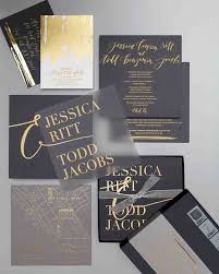 Black And Gold Wedding Card Design A Stylish Gray Black And Gold Wedding Invitation Inspiration Acrylic Wedding Invitations Wedding Invitation Design Wedding Invitation Cards