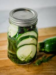 Refrigerator zucchini pickles are a simple pickled vegetable recipe that is the perfect way to use up that summer zucchini. Crunchy Quick Zucchini Pickles Upstate Ramblings