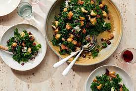 Cooking With The New York Times Nyt Cooking Blue Cheese Recipes Kale Salad Blue Cheese