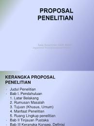 Maybe you would like to learn more about one of these? Ruang Lingkup Proposal Penelitian Lakaran