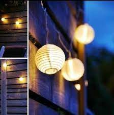 The bright led chinese lamps are a great lighting option for your garden, porch or patio! Ikea Solar Globes Chinese Paper Lanterns Solvinden Garden Lights On Popscreen