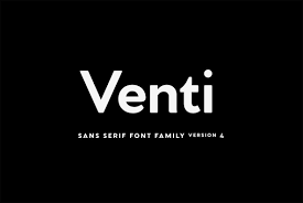 Venti Cf Desktop Font Webfont Buying Options Youworkforthem Sans Serif Fonts Modern Sans Serif Fonts Serif Fonts