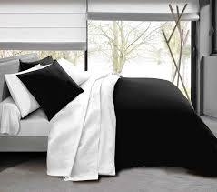 Check spelling or type a new query. Pack Complet 6 Pieces Noir Blanc Housse De Couette Pour Lit 160 X 200 Cm 100 Coton 57 Fils Cm