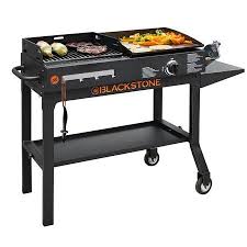 Blackstone Duo 17 Griddle And Charcoal Grill Combo Walmart Com Griddle Grill Blackstone Griddle Charcoal Grill