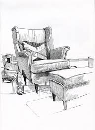 Living Room Chair Sevil Yildiz Cizim Egitimleri Cizim Fikirleri Cizimler