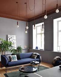 Casa Vogue Brasil On Instagram Tetos Coloridos Sao Uma Aposta De Interiores Que Proporciona Um Efeito Incrivel Para A D Interior Living Room Diy Living Decor