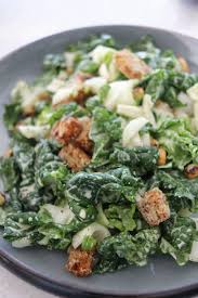 Try My Bok Choy Caesar Salad It S Healthy Delicious Refreshing Cheap Lazy Vegan Bok Choy Caesar Salad Healthy