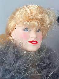 Group of 3 Effanbee Celebrity Porcelain and Vinyl Dolls and More