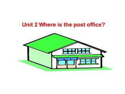 Unit 2 Where Is The Post Office Is There A Near Here Yes There Is Educacion
