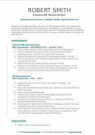 Finance managers are business specialists who manage important financial functions of an organization. Hr Administrator Resume Samples Qwikresume