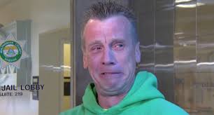 Man Cries to Cameras after Arraignment for Threatening Muslim Couple