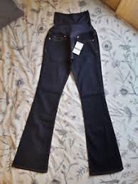 details about gap over bump boot cut maternity jeans gap size 0r uk 6 49 95 rrp