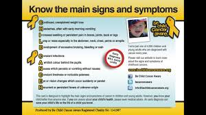 Most children go back and forth to their primary care providers a. Symptoms Of Childhood Cancer Youtube