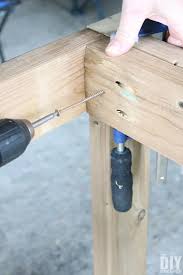 If sanding only, start with 120 grit and continue with 150, 180, 220, and 320, if needed. How To Build A 2x4 Outdoor Bar Table The Diy Dreamer