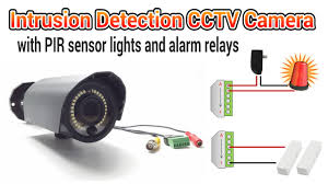 Learn how to use motion sensor to control relay, motion sensor triggers light. Cctv Camera With Pir Motion Detector Light And Alarm Relays