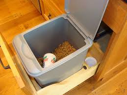 Finished Kitchen Pictures Kitchens Forum Gardenweb Dog Food Storage Diy Dog Food Storage Kitchen Storage Solutions