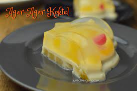Saya memasak seorang diri sebaik balik dari pejabat. Agar Agar Koktel 2 Layer Cocktail Pudding Buat Orang Lapo