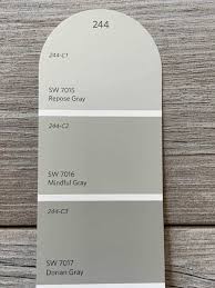 I still like how it looks in our bathroom, but there are some definite purple undertones in eider white. Mindful Gray Sw 7016 Is It The Right Gray For You Love Our Real Life