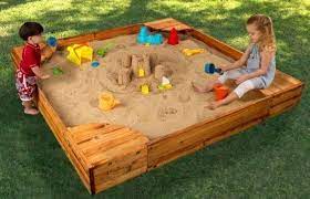 Sensory Toys Activities Backyard Sandbox Kids Sandbox Diy Sandbox
