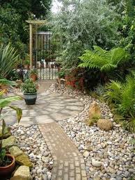 30 Stone Walkways And Garden Path Design Ideas Garden Pathway Pebble Landscaping Garden Paths